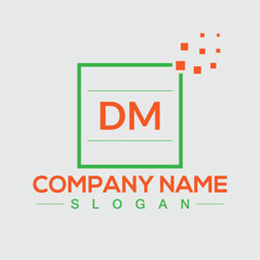 Colorful abstract logo design template