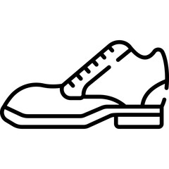 Classic Shoe Line Icon