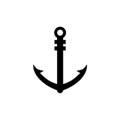 Anchor icon. Anchor symbol logo. Anchor marine icon
