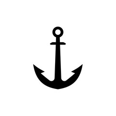 Anchor icon. Anchor symbol logo. Anchor marine icon