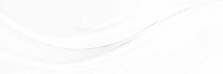 White gray satin texture that is white silver fabric silk panorama background with beautiful soft blur pattern natural.
