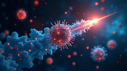 The Attack Dynamics of Blue Virus