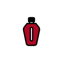 Drink water bottle logo design