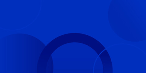 Blue abstract background. blue gradient vanishing circles. Vector abstract modern graphic design for template, poster, wallpaper, flyer, banner