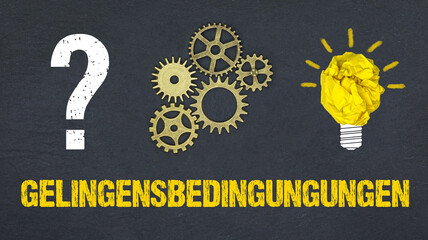 Gelingensbedingungen	
