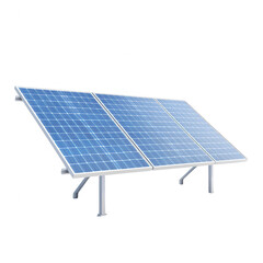 Solar panel system designed for renewable energy generation, showcasing sustainable technology. Ideal for eco-friendly projects and innovations in energy conservation.