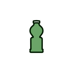 Drink water bottle logo design