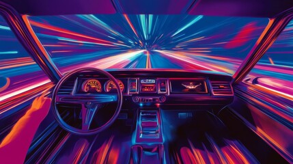 A car that requires a specific driving playlist to function properly.