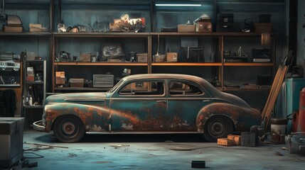A car that, upon being restored, reveals a story that connects all of its previous owners. 
