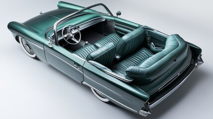 A car where the seats and steering wheel adjust to the driverâ€™s thoughts, making it feel like an extension of themself.