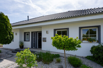 Moderner Hauseingang