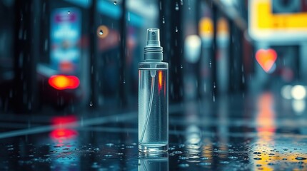 Raining City Spray Bottle.