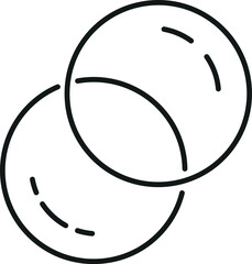 Bubble and Foam Icon for Graphics, Designs, Books, Adverts, Apps