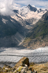 Aletsch glacier view, Switzerland