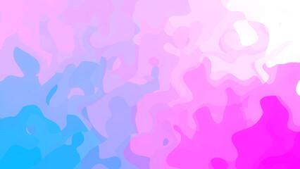Abstract fluid background with gradient colors of pink blue and purple suitable for wallpaper and various design projects