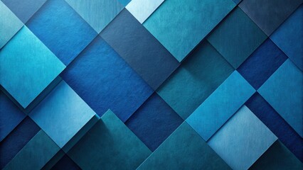 Abstract Blue Diamond Pattern Background Texture  A Serene Composition of Interlocking Squares and Diamonds