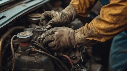A mechanic who uncovers a hidden treasure map in the engine of an old car brought in for repair.