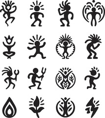 set of vector icons