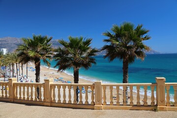 El Albir beach in Alfaz del Pi, Spain