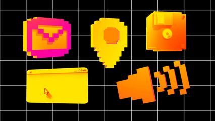 Cool 8 Bit Icons