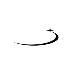 Modern minimalist star. Trendy elements for social media or poster design.