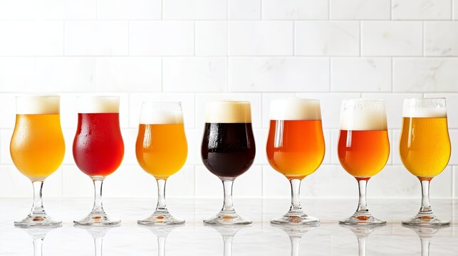 Global Beer Trends: Analyze current trends in the global beer market, such as low-alcohol options and flavored beers