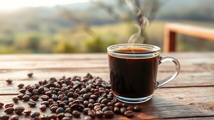 Coffee Break in the Countryside