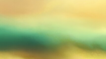 Naklejka premium Abstract Blurry Background with Soft Turquoise and Golden Hues for Design Projects