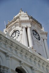Clock Tower in the Ripon building, Chennai, India.