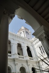 Clock Tower in the Ripon building, Chennai, India.