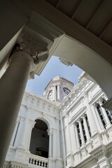 Clock Tower in the Ripon building, Chennai, India.