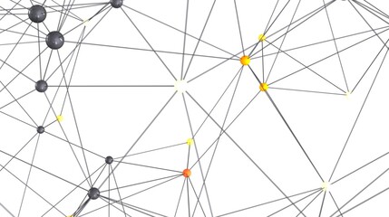 Obraz premium Stock photo of an abstract network visualization. Ideal for technology, connection, and communication concepts.