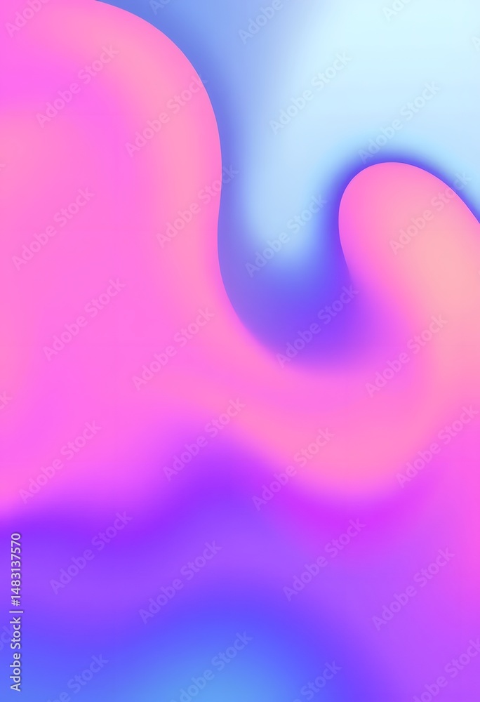 Poster artistic gradient background image with abstract fluid shapes seamless color transitions in a grainy