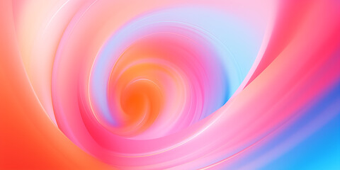 Obraz premium Soft Pastel Spiral