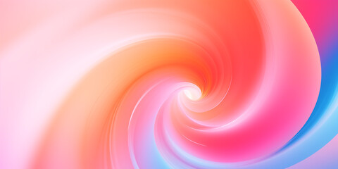 Obraz premium Soft Pastel Spiral