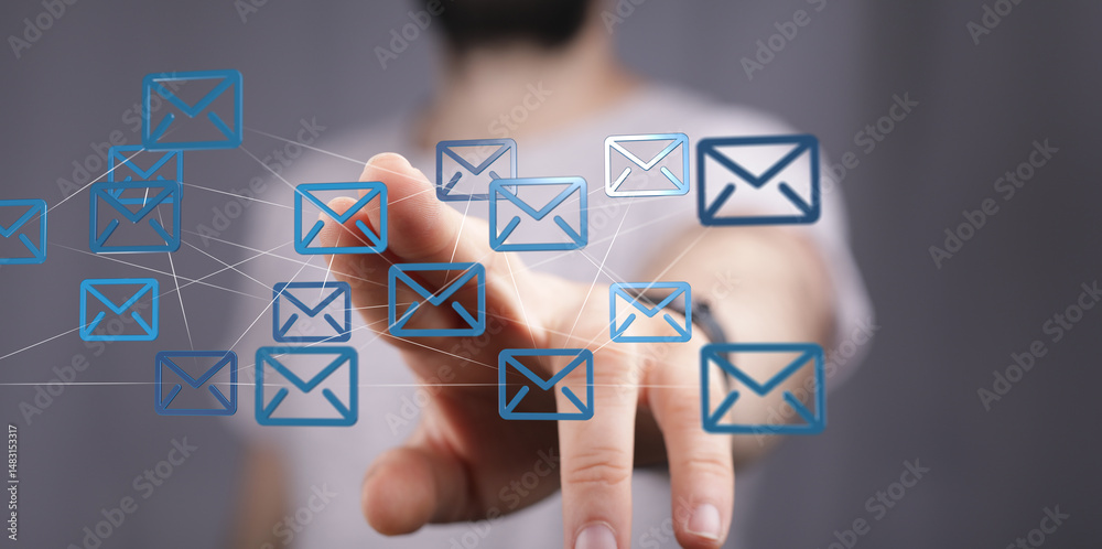 Aufkleber Streamline your email workflow.  Tips for efficient inbox management and organization.