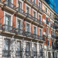 Obraz premium Architecture detail in Madrid, Spain