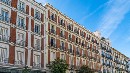 Architecture detail in Madrid, Spain