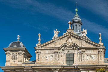 Fototapeta premium Santa Barbara church in Madrid, Spain