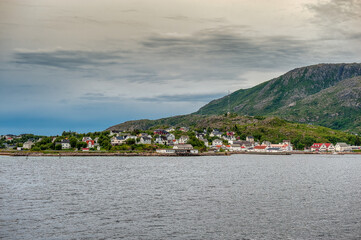 Fototapeta premium Lodingen is a municipality in Nordland county, in the Nord-Norge region of Norway.