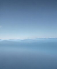 Obraz premium Subtle light blue gradient, peaceful sky aesthetic, smooth texture , color, tone, pastel