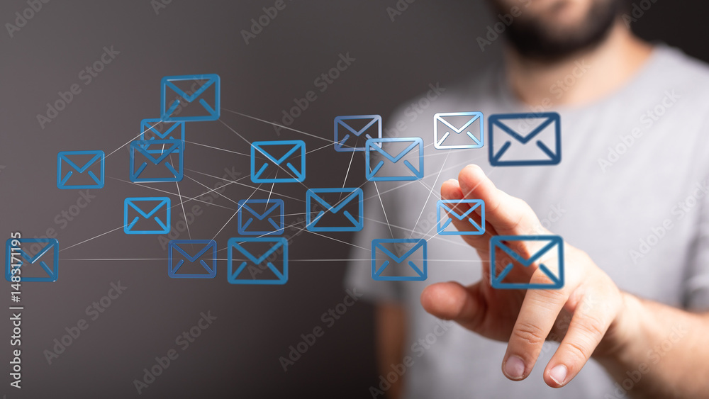 Poster seamless email management. boost efficiency with secure, connected communication.