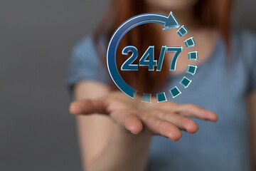 Reliable customer service, 24 hours a day, 7 days a week.  Get help anytime.