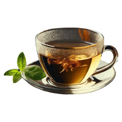 glass tea cup