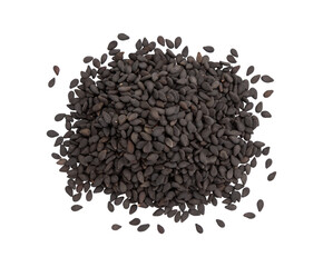 black sesame isolated