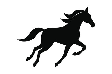 Racehorse Silhouette  Vector bundle  illustration, Racehorse Silhouette 