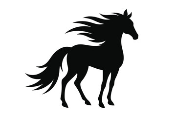 Racehorse Silhouette  Vector bundle  illustration, Racehorse Silhouette 