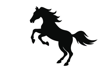 Racehorse Silhouette  Vector bundle  illustration, Racehorse Silhouette 