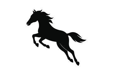 Racehorse Silhouette  Vector bundle  illustration, Racehorse Silhouette 