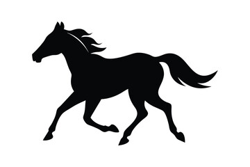 Racehorse Silhouette  Vector bundle  illustration, Racehorse Silhouette 